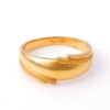 22K Gold Gent's Cast Millinum Ring